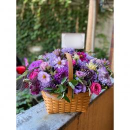 大きなパニエアレンジ Fleur Marche Soleil フルールマルシェ ソレイユ